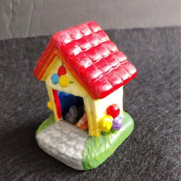 Hand-Crafted Miniature Nativity Scene Tiny Ceramic House 3" Pottery Diorama - Picture 3 of 8